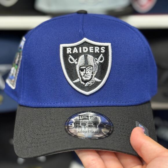 New Era Raiders 'Super Bowl XI' A-Frame 9FORTY Snapback - Picture 2 of 4